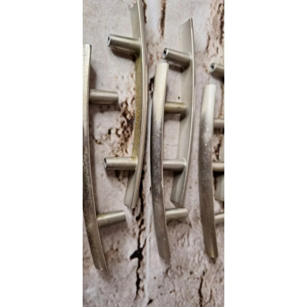 10 double screw  Brushed‎ Satin Nickel Drawer Pulls Handles